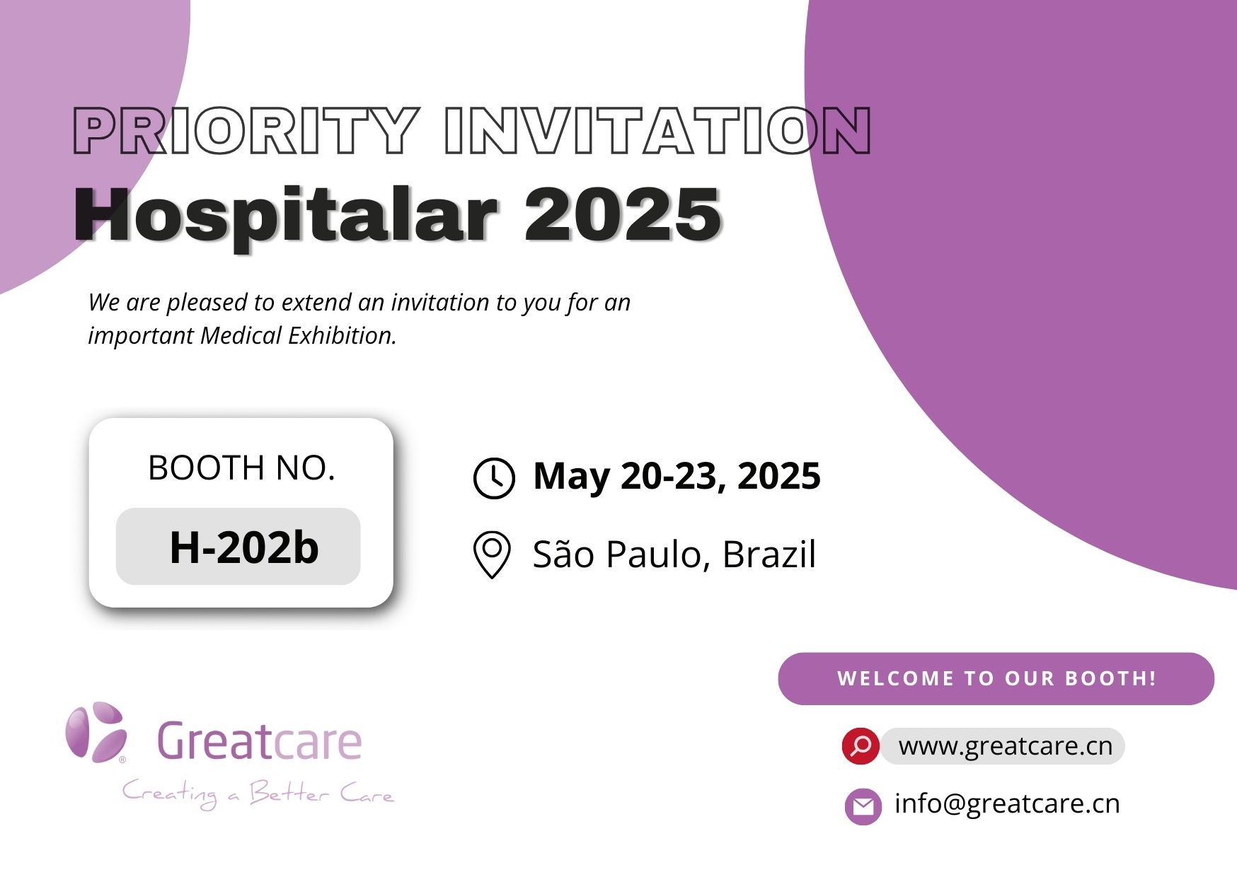 Exhibition Announcement - Hospitalar 2025