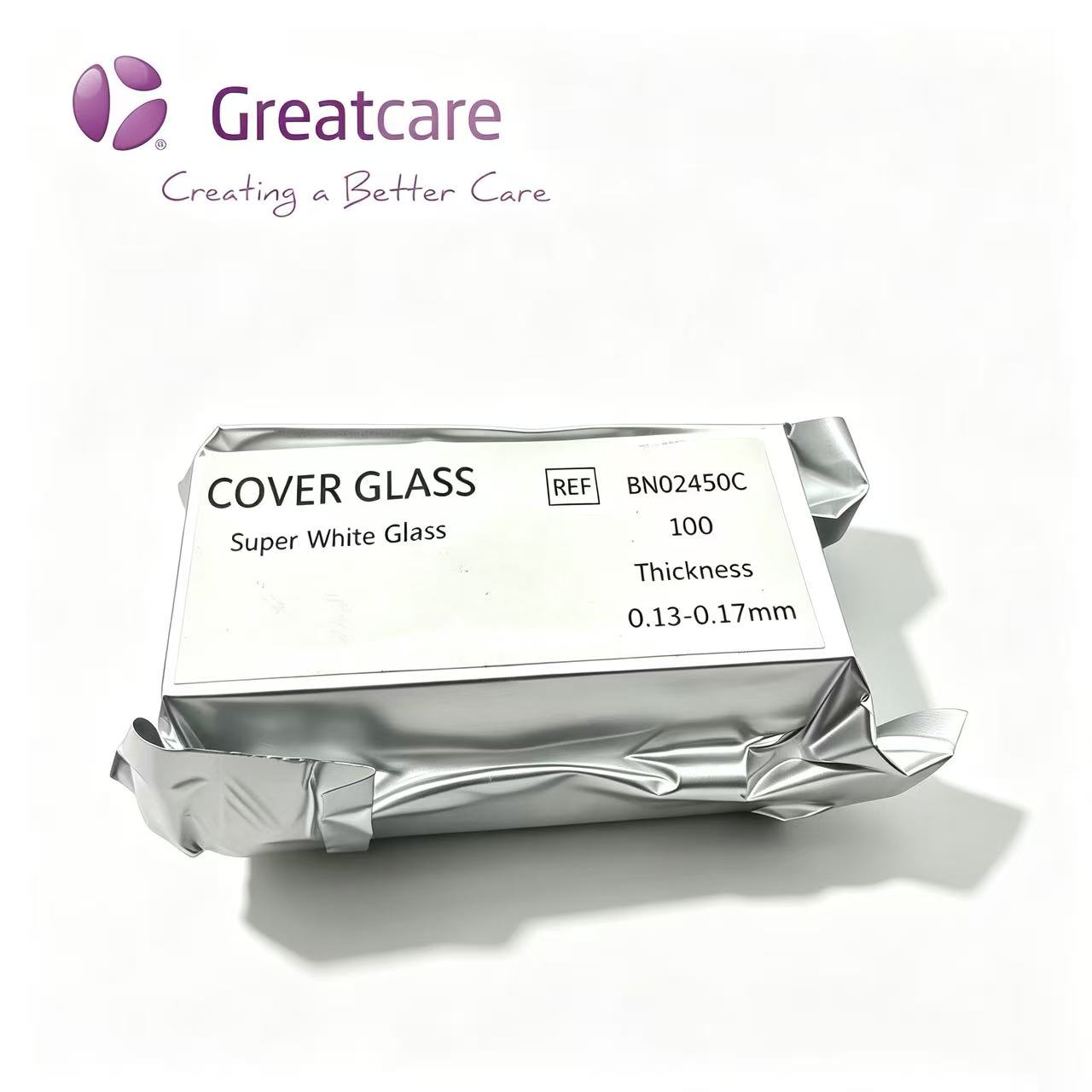 Cover Glass Super White Glass 24x50mm