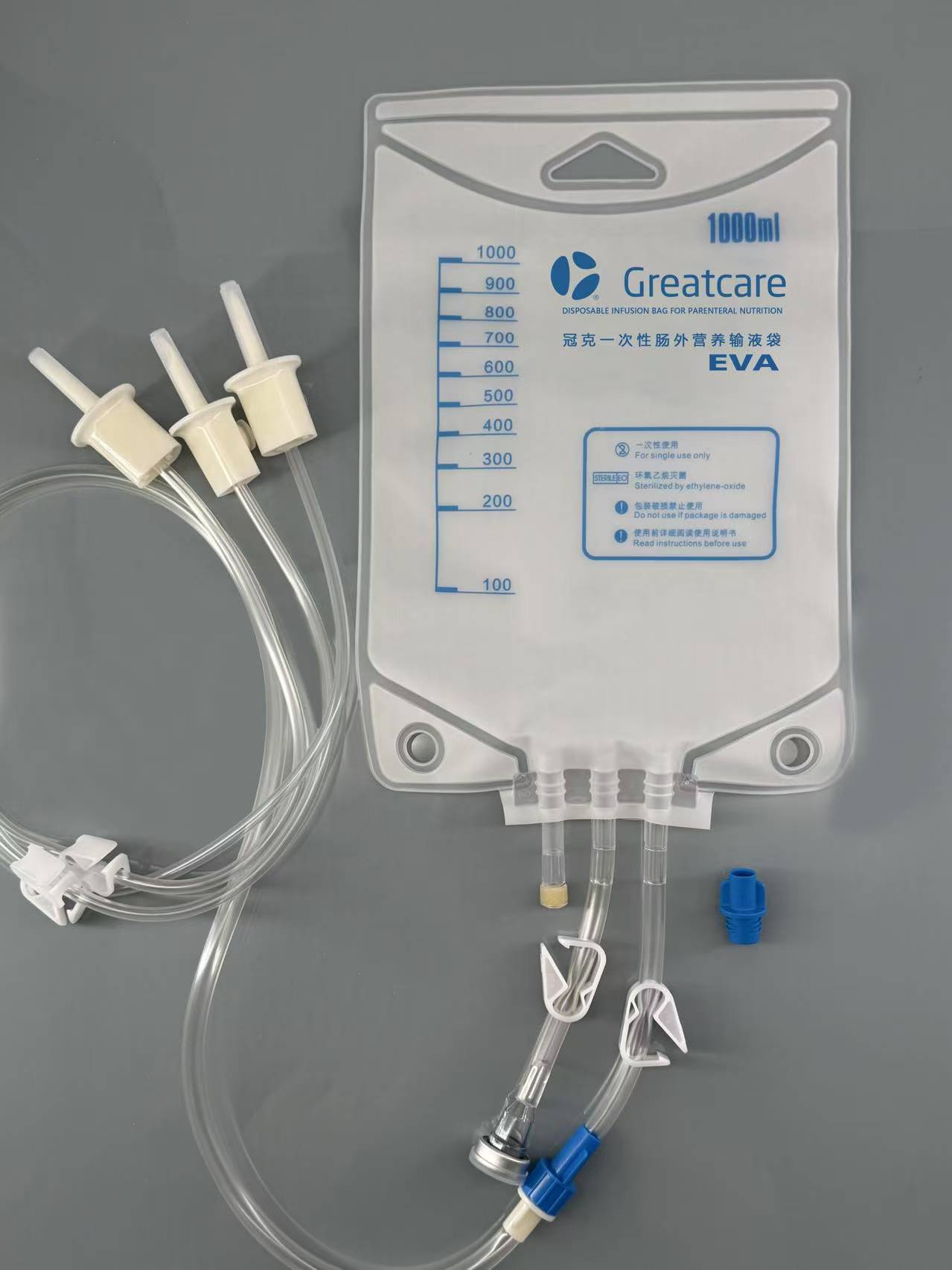 Disposable Infusion Bag for Parenteral Nutrition